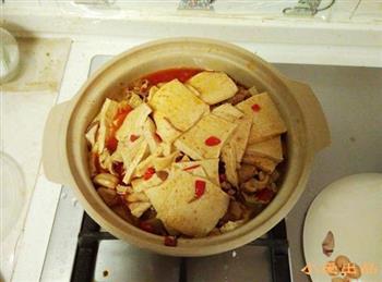 千叶豆腐煲的做法步骤7