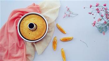 水果清香之香橙戚风蛋糕的做法步骤13