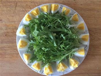 苦苣鸡蛋沙拉的做法步骤3