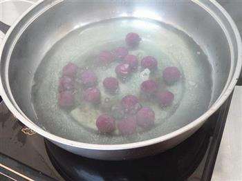 紫薯丸子小米粥的做法步骤7
