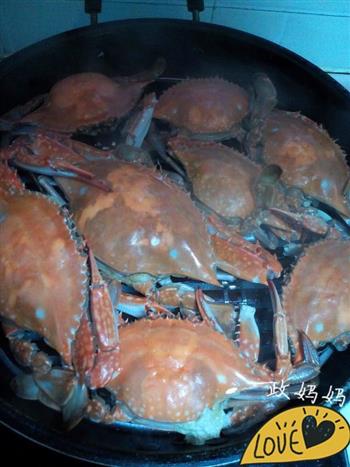 原味蒸螃蟹的做法步骤3