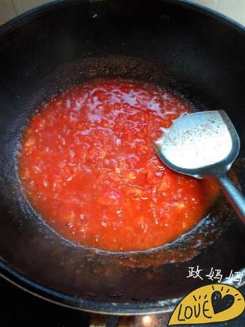 培根茄汁意面的做法步骤5