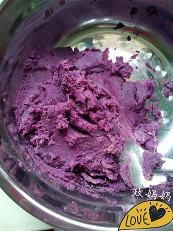 紫薯双色馒头的做法步骤1