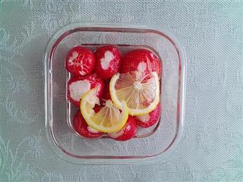 柠檬蜂蜜樱桃萝卜的做法步骤5