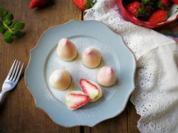 情人节甜点-草莓大福的做法步骤10