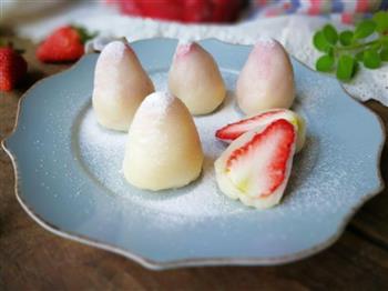 情人节甜点-草莓大福的做法图解9
