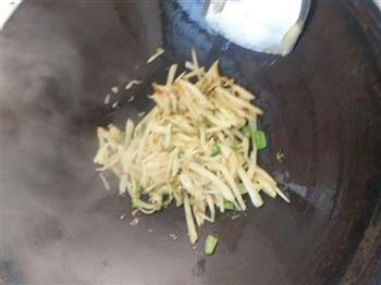 土豆丝炒饭的做法步骤6