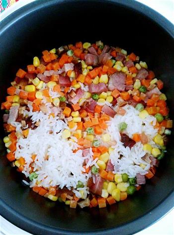 腊肉焖米饭的做法图解14