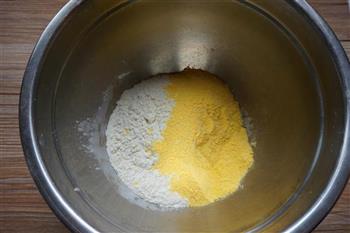 核桃玉米面发糕的做法步骤2