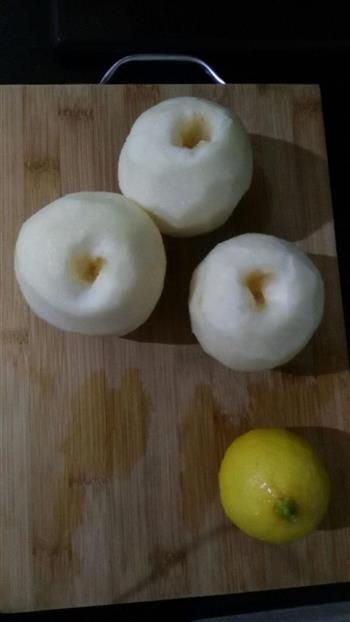 柠檬梨子的做法步骤1
