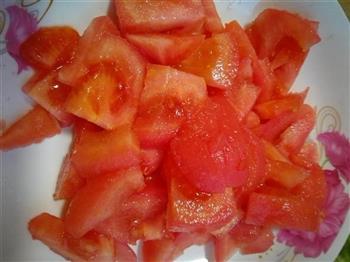 番茄菜花的做法步骤3