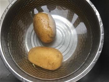 烤土豆皮的做法步骤1