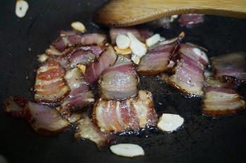腊肉干锅儿菜的做法步骤6