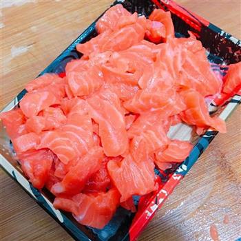 三文鱼瘦肉粥的做法步骤5