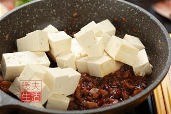 家常肉末豆腐的做法步骤4
