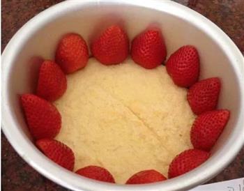 草莓芝士蛋糕的做法步骤6