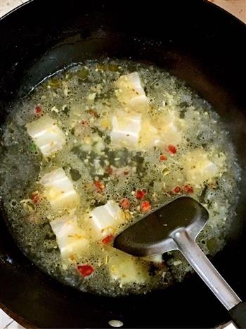 河蚌咸肉豆腐汤的做法图解4