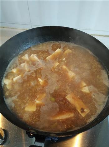 肉末鸡蛋酱豆腐的做法步骤6