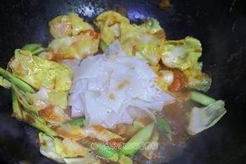 炒饺子皮蔬菜面片的做法步骤8