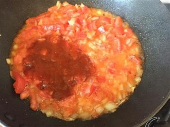 番茄肉酱意大利面的做法图解6