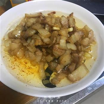 青椒小炒肉的做法图解4