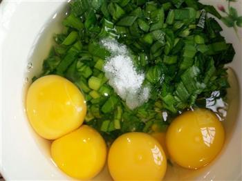 韭菜炒蛋的做法步骤2