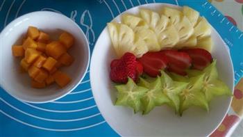 焦糖菠萝夹心水果蛋糕的做法步骤4
