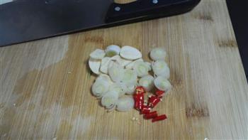 培根榄菜四季豆的做法图解3