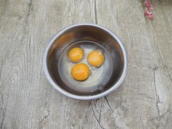 荠菜炒鸡蛋的做法图解2