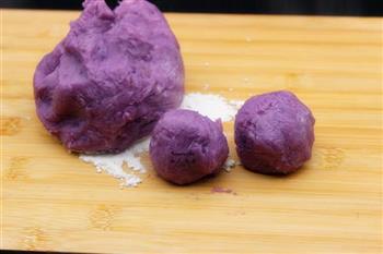 山药紫薯糕的做法图解4