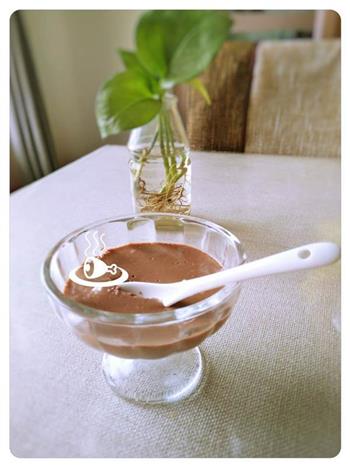 巧克力抹茶布丁的做法步骤6
