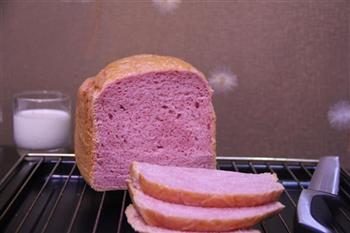 紫薯奶香面包的做法步骤7
