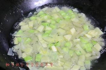 冬笋高汤蔬菜面的做法步骤4