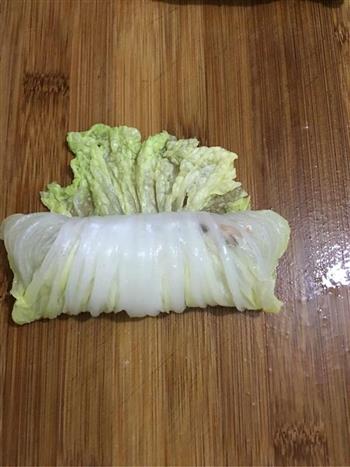 肉酿白菜卷的做法步骤5