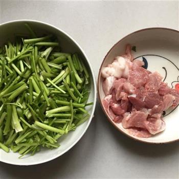 野芹菜炒肉片的做法步骤3