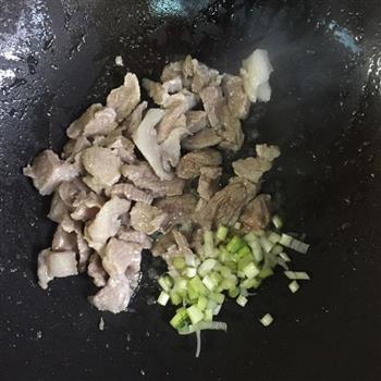 野芹菜炒肉片的做法步骤6