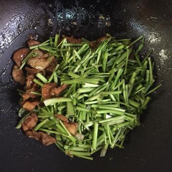 野芹菜炒肉片的做法步骤8
