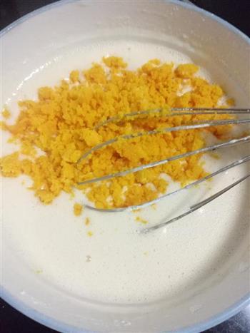 棉花糖金沙奶黄包的做法步骤8