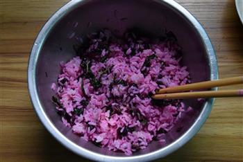 红粉紫菜卷的做法图解5