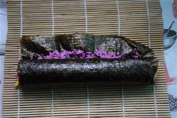 红粉紫菜卷的做法图解7