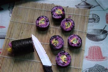 红粉紫菜卷的做法图解8