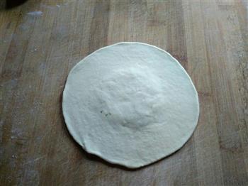 奶香荠菜发面饼的做法步骤10