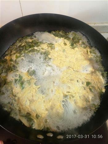 香椿鸡蛋汤的做法步骤3