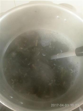 海米紫菜汤的做法步骤4