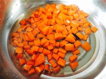 胡萝卜青菜的做法图解3