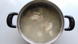 小排荠菜汤的做法步骤5