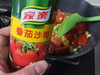 青豆番茄炒蛋的做法图解9