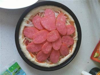 奶味披萨的做法图解15