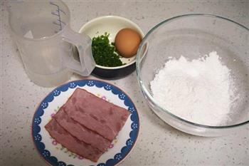 培根鸡蛋饼的做法步骤1