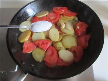 番茄炒土豆片的做法步骤6